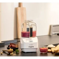 Magimix Mini Hachoir Micro Blanc 18111F -Cuisine Appareils Magasin 76165 3 2 Mini hachoir Micro Blanc 18111F Magimix