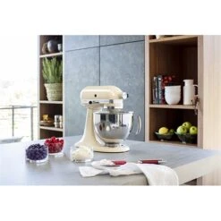 KitchenAid Robot Pâtissier Multifonction Artisan Crème 300 W 5KSM125EAC -Cuisine Appareils Magasin 76192 2 6 Robot patissier multifonction Artisan creme 300 W 5KSM125EAC Kitchenaid