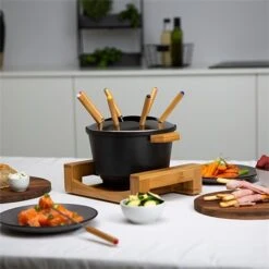 Princess Fondue Bambou Noire 8 Personnes 1,5 L 01.173025.01.001 -Cuisine Appareils Magasin 780177 4 1 Fondue bambou noire 8 personnes 1 5 L 01 173025 01 001 Princess