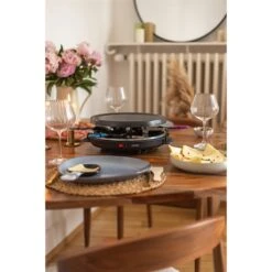 LIVOO Appareil à Raclette 6 Personnes 800 W DOC207 -Cuisine Appareils Magasin 780180 2 2 Appareil a raclette 6 personnes 800 W DOC207 Livoo