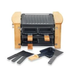 Raclette Grill 4 Poêlons 650 W Bois 7 Raclette Grill 4 Poêlons 650 W Bois -Cuisine Appareils Magasin 780191 2 1 Raclette grill 4 poelons 650 W bois Kitchen Chef Professional