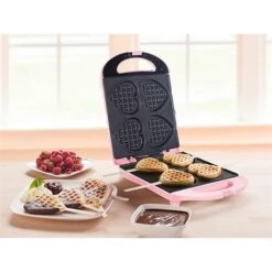 Bestron Gaufrier 4 Petits Coeurs 780 W -Cuisine Appareils Magasin 780205 3 2 Gaufrier 4 petits coeurs 780 W Bestron