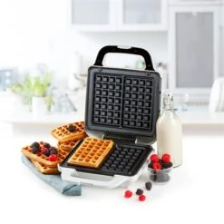 Gaufrier électrique Tasty Waffle 900 W Domo DO9222W -Cuisine Appareils Magasin 780231 3 1 Gaufrier electrique tasty Waffle 900 W Domo DO9222W Domo