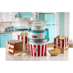 Ariete Appareil à Popcorn 1100 W 2957 Bleu -Cuisine Appareils Magasin 780241 3 1 Appareil a popcorn 1100 W 2957 bleu Ariete