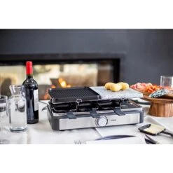 LIVOO Appareil à Raclette 8 Personnes 1400 W -Cuisine Appareils Magasin 780246 4 2 Appareil a raclette 8 personnes 1400 W Livoo