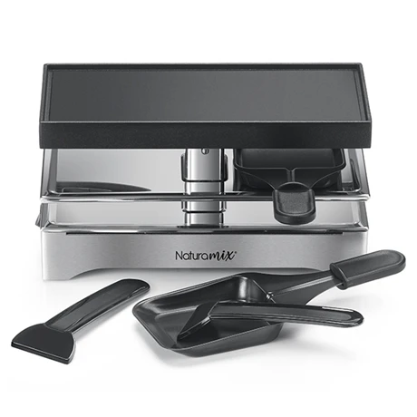 Appareil à Raclette électrique 2 Poêlons 440 W 3 Appareil à Raclette électrique 2 Poêlons 440 W