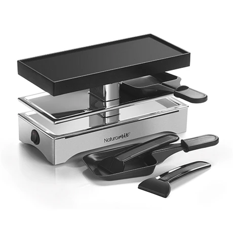 Appareil à Raclette électrique 2 Poêlons 440 W 4 Appareil à Raclette électrique 2 Poêlons 440 W – Image 2