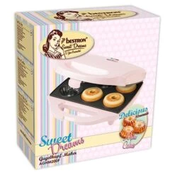 Bestron Appareil 6 Gâteaux Kougelhopf 900 W Sweet Dreams Rose -Cuisine Appareils Magasin 780263 3 1 Appareil 6 gateaux Kougelhopf 900 W Sweet Dreams rose Bestron