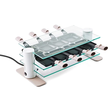 Raclette 8 Personnes Transparence MINERAL 3 Raclette 8 Personnes Transparence MINERAL