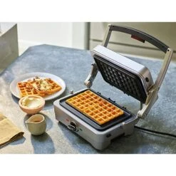 Cuisinart Gril Multifonctions électrique 3 En 1 Gril Gaufre Et Omelette 1000 W Gris Perle -Cuisine Appareils Magasin 780304 2 1 Gril multifonctions electrique 3 en 1 Gril Gaufre et Omelette 1000 W gris perle Cuisinart
