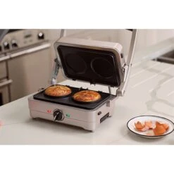 Cuisinart Gril Multifonctions électrique 3 En 1 Gril Gaufre Et Omelette 1000 W Gris Perle -Cuisine Appareils Magasin 780304 3 1 Gril multifonctions electrique 3 en 1 Gril Gaufre et Omelette 1000 W gris perle Cuisinart