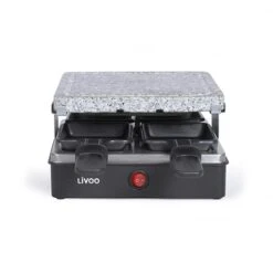 LIVOO Appareil à Raclette 4 Personnes 600 W