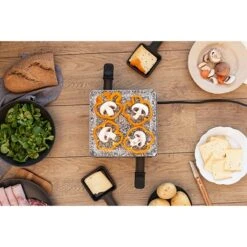 LIVOO Appareil à Raclette 4 Personnes 600 W -Cuisine Appareils Magasin 784002 3 2 Appareil a raclette 4 personnes 600 W Livoo