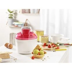 Sorbetière électrique Framboise 1.8 L -Cuisine Appareils Magasin 784014 3 3 Sorbetiere electrique framboise 1 8 L Lagrange