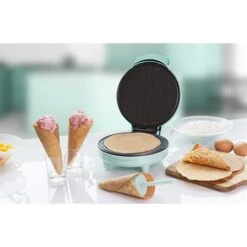 Set Gaufrier à Cornet 700 W Sweet Dreams Et Cuillère à Glace Eutectique -Cuisine Appareils Magasin 789019 2 1 Set gaufrier a cornet 700 W Sweet Dreams et cuillere a glace eutectique